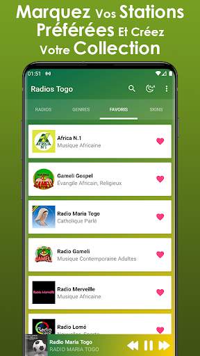 Radio Togolaise 5 تصوير الشاشة