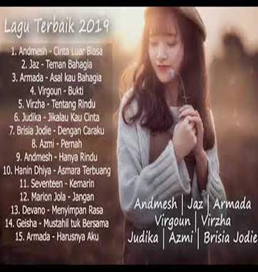 100  Mp3 Lagu Pop Terbaru 2020 screenshot 1