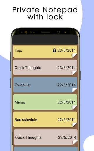 Secure voice notes – Private notepad with lock screenshot 3
