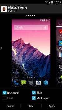 Apex Launcher Theme KitKat screenshot 2
