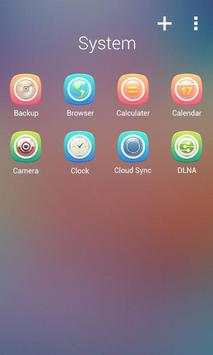Gradient GO Launcher Theme screenshot 4