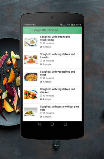 Italian Spaghetti Recipes screenshot 1