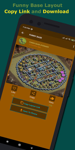 Tops Maps for Clash of Clans स्क्रीनशॉट 5