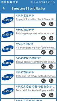 Android all Mobile Phone Secret Codes free apps By स्क्रीनशॉट 6