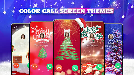 Color Call - Call Phone Themes&Caller Screen Flash screenshot 1
