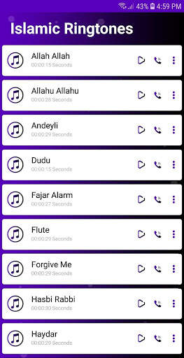 Islamic Ringtones screenshot 4