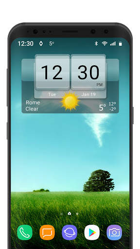 3D Flip Clock Theme Pack 02 screenshot 3
