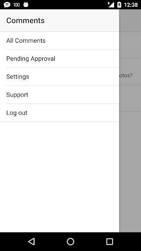 Comments Manager 4 تصوير الشاشة