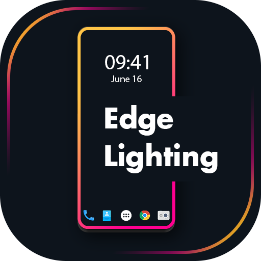 Edge Lighting Screen Wallpaper 2021 Free icon
