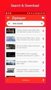 Mp3 Music Download Free - Ziplayer screenshot 2
