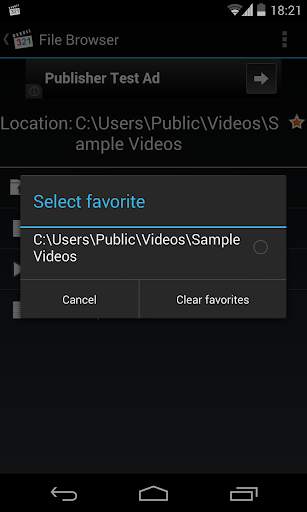 Media Player Classic Remote screenshot 5