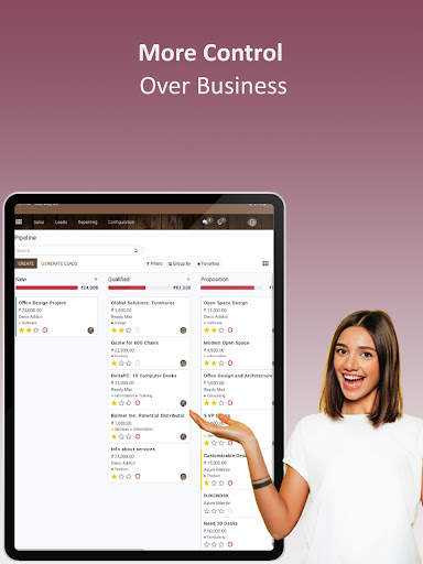 Odoo Mobile - ERP Application screenshot 4