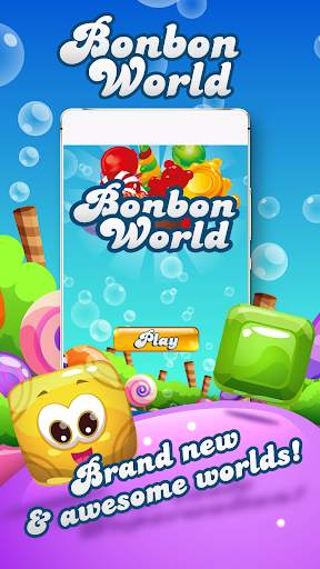 Bonbon World - Candy Jelly Puzzle screenshot 1