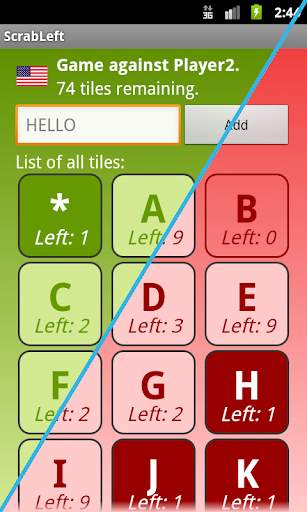 ScrabLeft LITE - Tile Counter screenshot 3