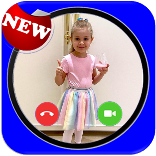 diana kids fake call !: new fake chat and call icon