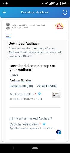 Aadhar - Check Aadhar Card Status, Download Aadhar screenshot 3
