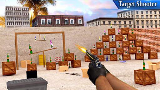Bottle Shooting Games 3d Offline: Gun Shooter 2021 screenshot 2