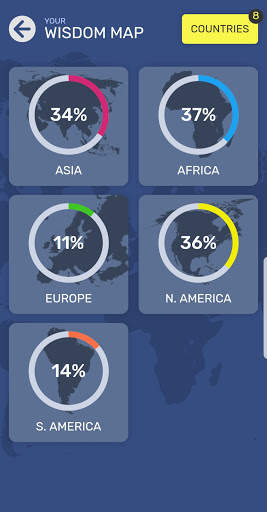 Map Quiz World Geography screenshot 1