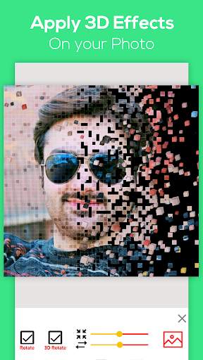 Photo editor pixel effect : dispersion  effect screenshot 3