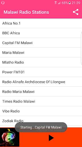 Malawi Radio Stations screenshot 1