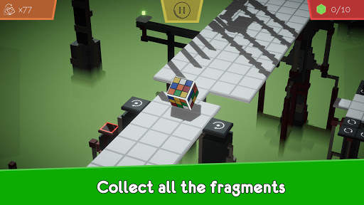 CubiX Fragment - 3D Cube Puzzle Game screenshot 3