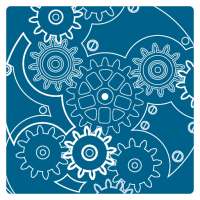 Clock Blueprint Wallpaper