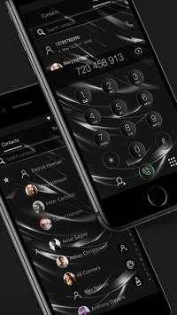 Stylish Black Phone 7 Launcher screenshot 4