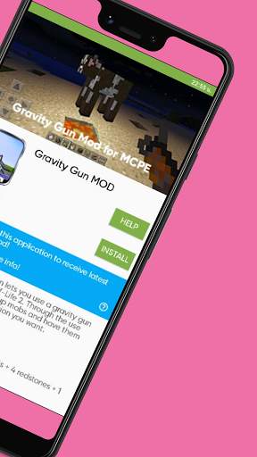 Gravity Gun Mod for MCPE screenshot 2