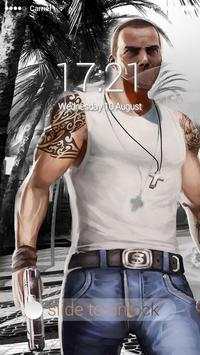 Applock Theme Gangstar screenshot 3