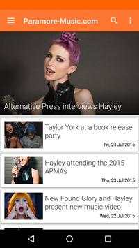 Paranews: News for Paramore screenshot 2