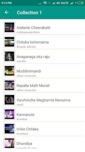 Telugu Old Songs Video - తెలుగు పాత పాటలు screenshot 1