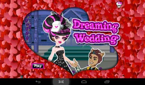 Monster Wedding Dress Up Games screenshot 1