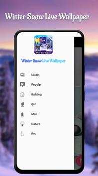 Winter Snow Live Wallpaper screenshot 1