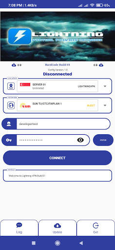 Lightning VPN screenshot 1