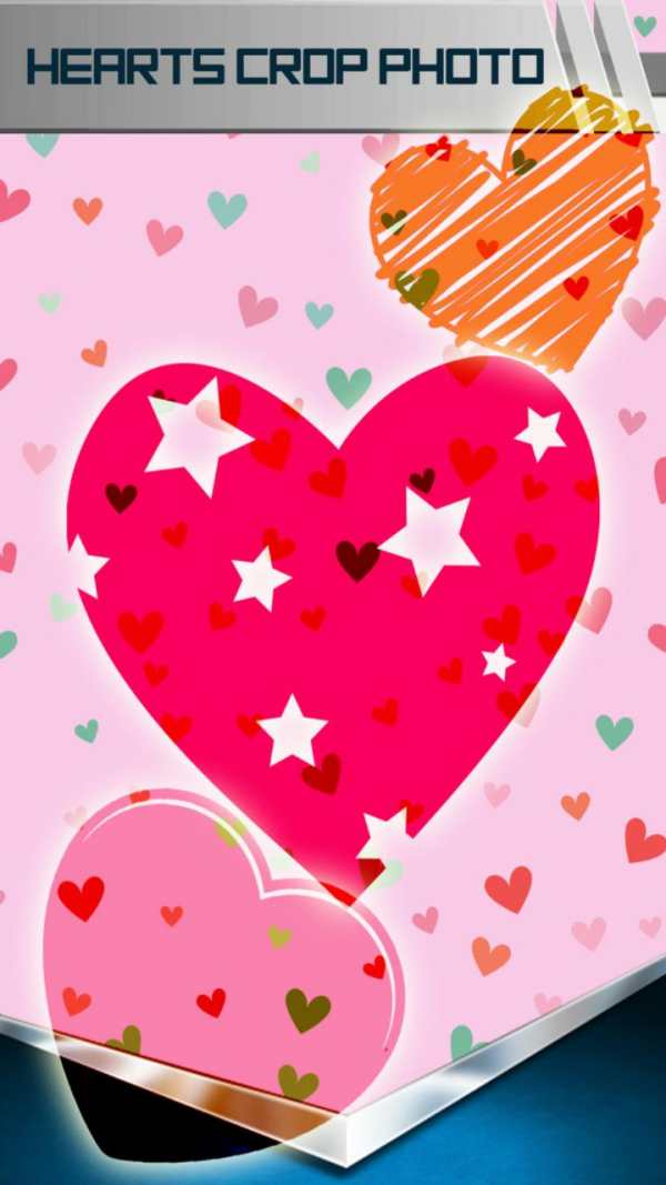 Hearts Crop Photo 1 تصوير الشاشة