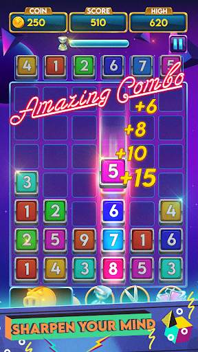 Merger number - merge puzzle game screenshot 6