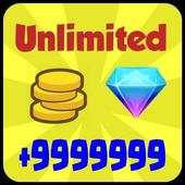 Diamonds Free Fire calc 2019 ✔️ 1.0