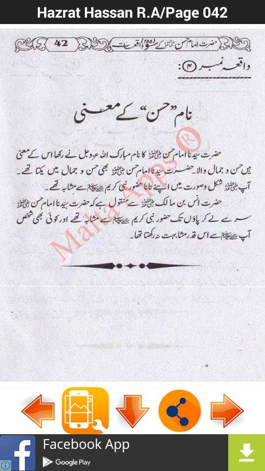 Hazrat Hassan R.A screenshot 9