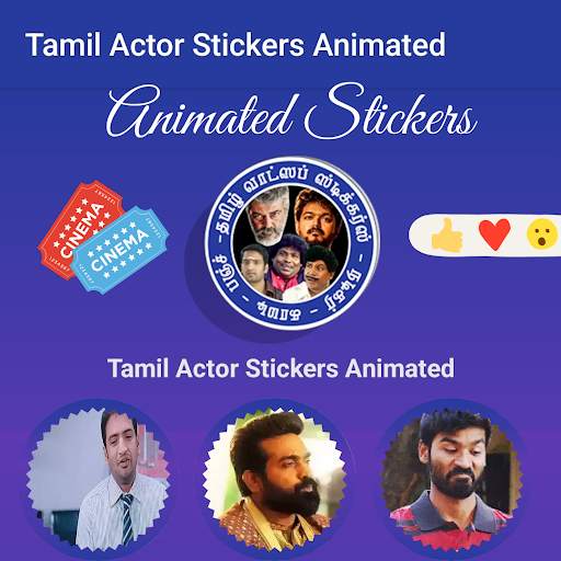 Tamil Actors WAStickers screenshot 3