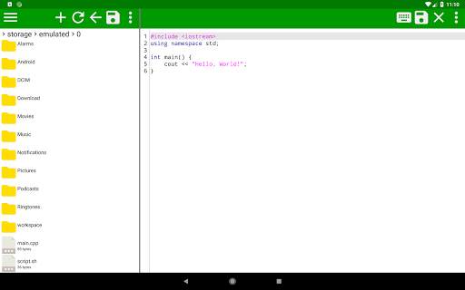 C/C   Editor screenshot 4