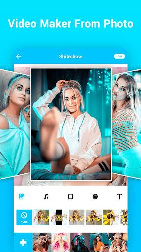 Photo video maker with music - Video maker screenshot 1