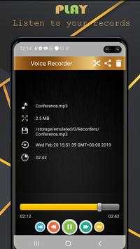Voice Recorder 4 تصوير الشاشة