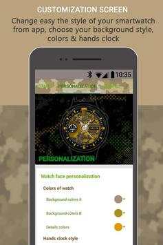 App launcher watchface Army screenshot 3