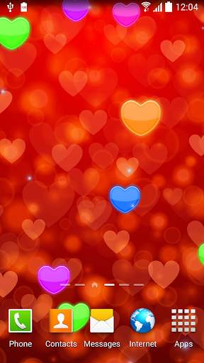 Hearts Live Wallpaper screenshot 2