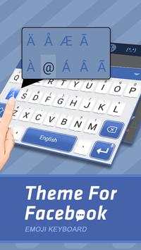 Theme For FaceBook Keyboard screenshot 2