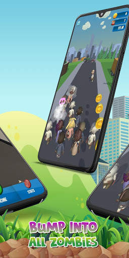 Zombump: Zombie Endless Runner screenshot 3