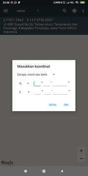 Peta Koordinat Lite screenshot 3
