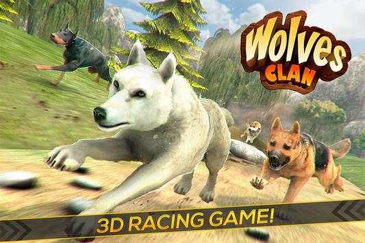Wolves Clan! Wild Animals Sim screenshot 1