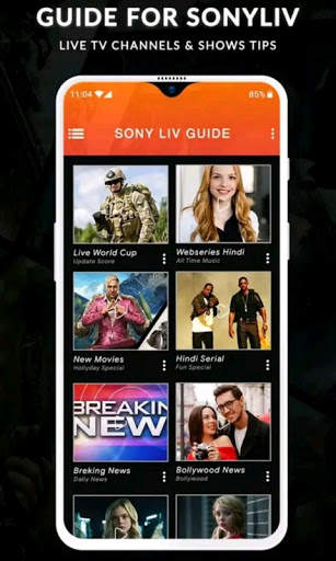 Free SonyLiv - Live TV Shows & SAB TV Guide screenshot 3