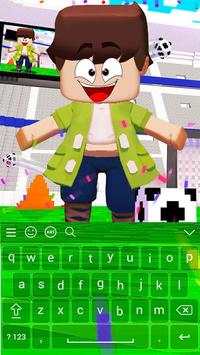 Keyboard Mini World Block Art screenshot 15